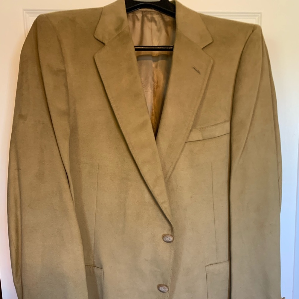 Lightweight feather suede Blazer